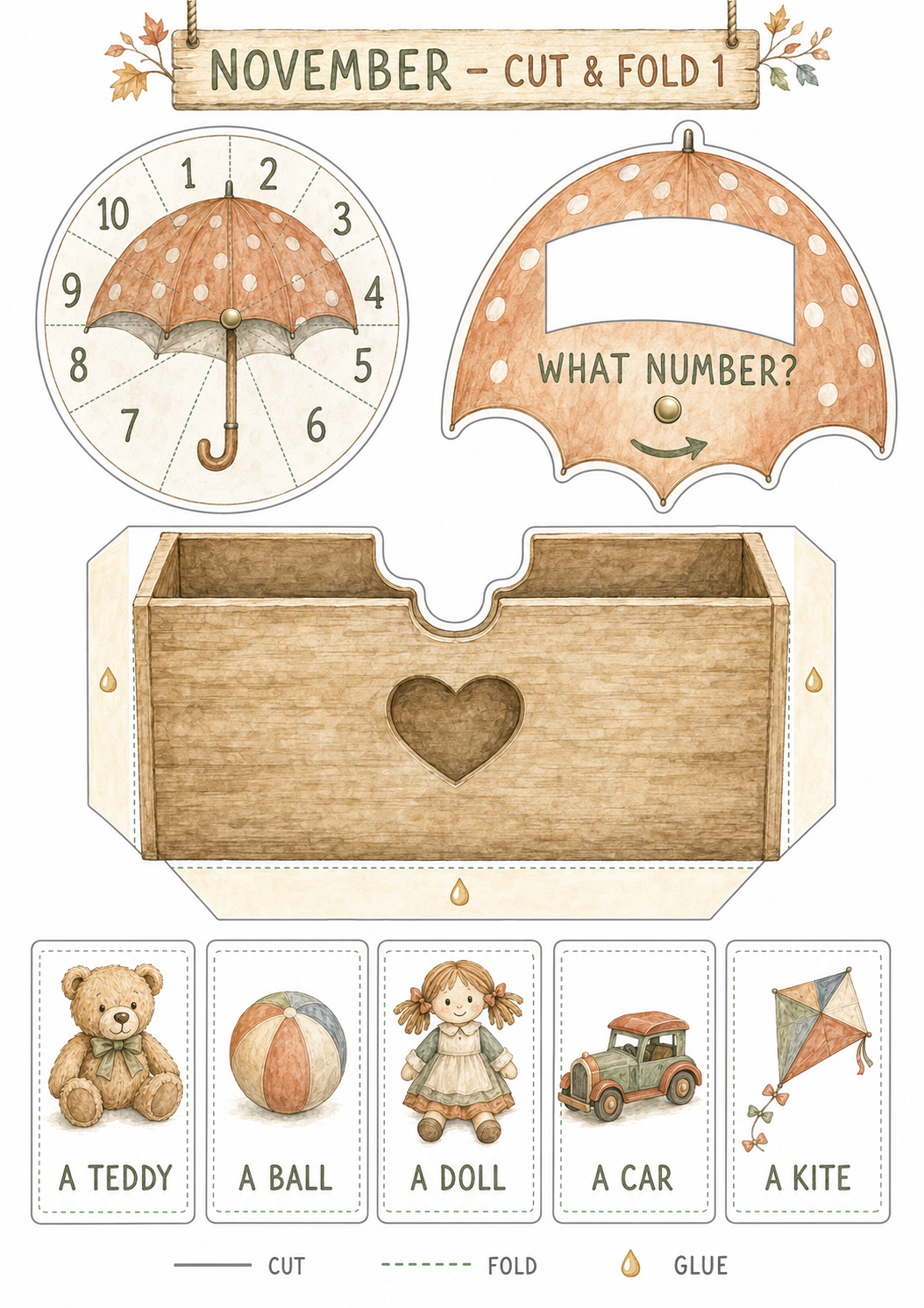 Teddy’s English Adventure – całoroczny lapbook dla klasy 1 (September–June)