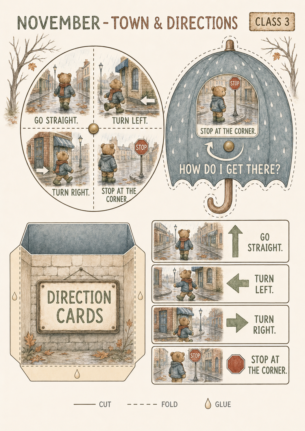 Teddy’s English Adventure – całoroczny lapbook dla klasy 3 (September–June)
