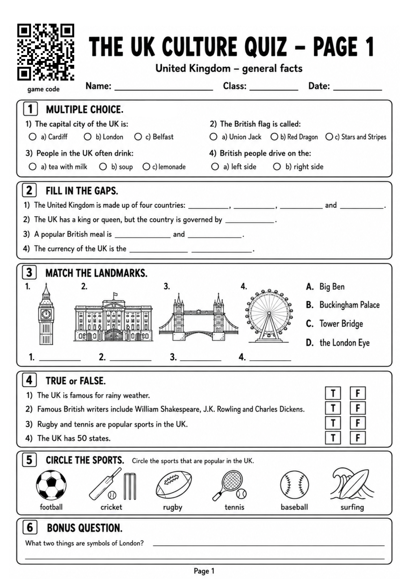 English-Speaking Countries – kraje anglojęzyczne
