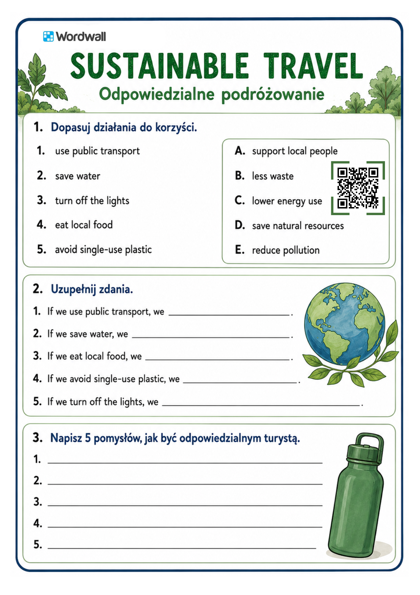 Karty pracy na czerwiec – język angielski SP 4–8