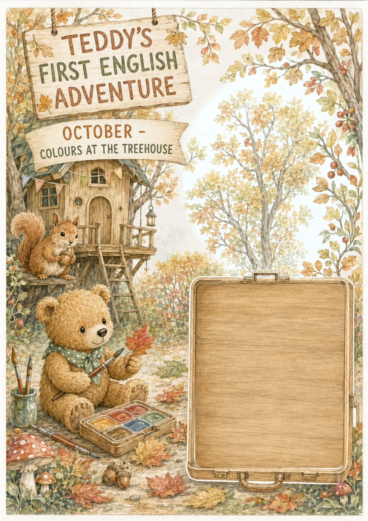 Teddy’s First English Adventure – całoroczny lapbook dla klasy 0 (September–June)