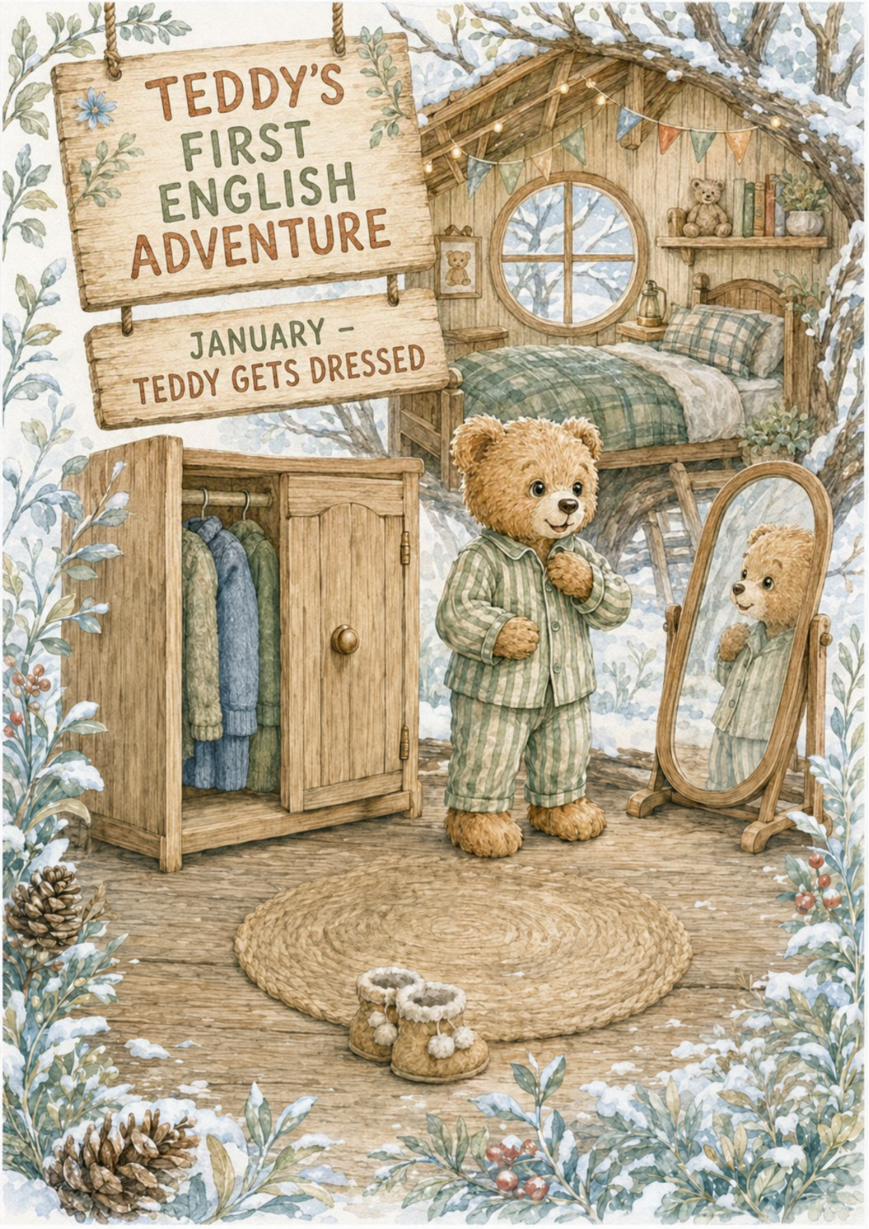 Teddy’s First English Adventure – całoroczny lapbook dla klasy 0 (September–June)