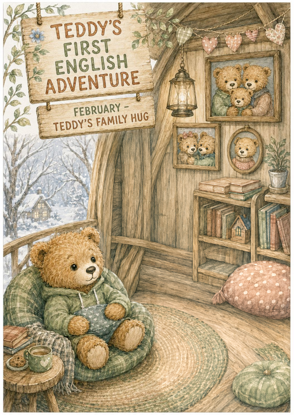 Teddy’s First English Adventure – całoroczny lapbook dla klasy 0 (September–June)