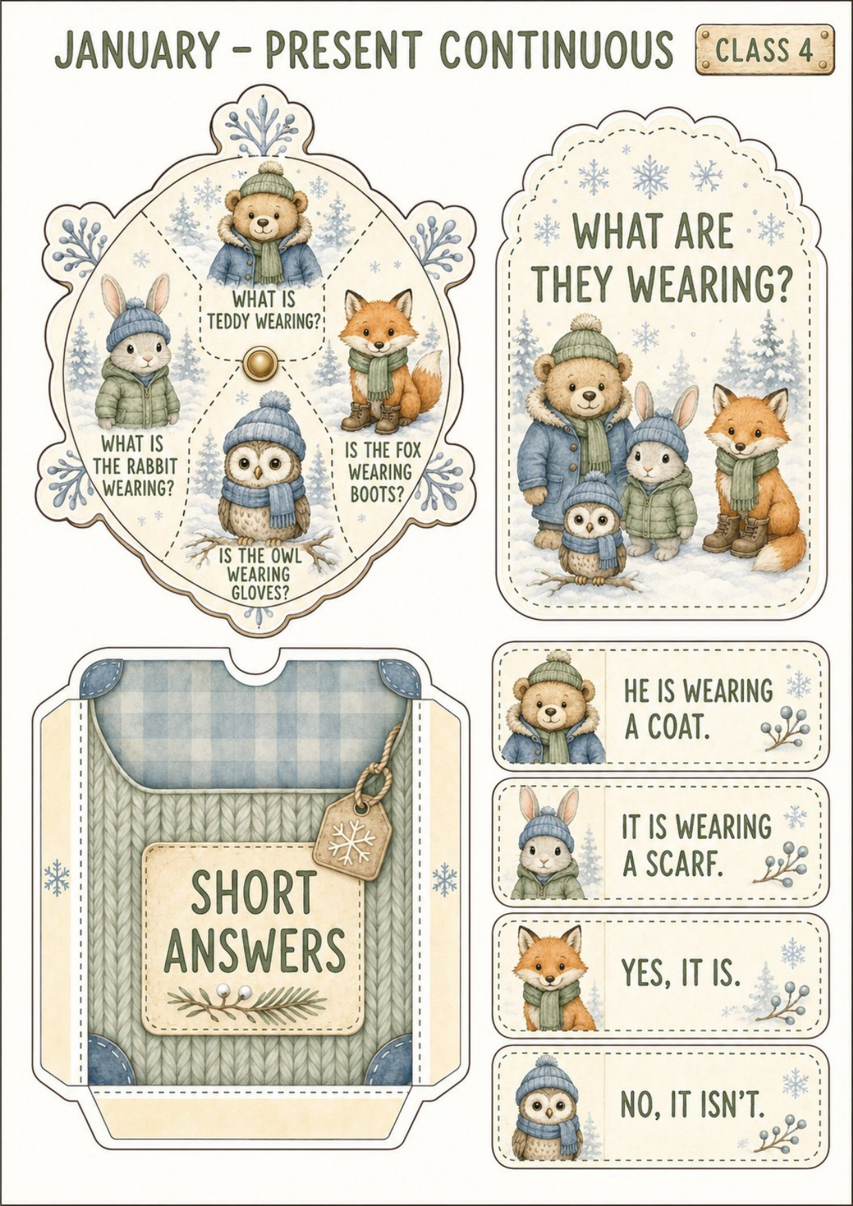 Teddy’s English Adventure – całoroczny lapbook dla klasy 4 (September–June)