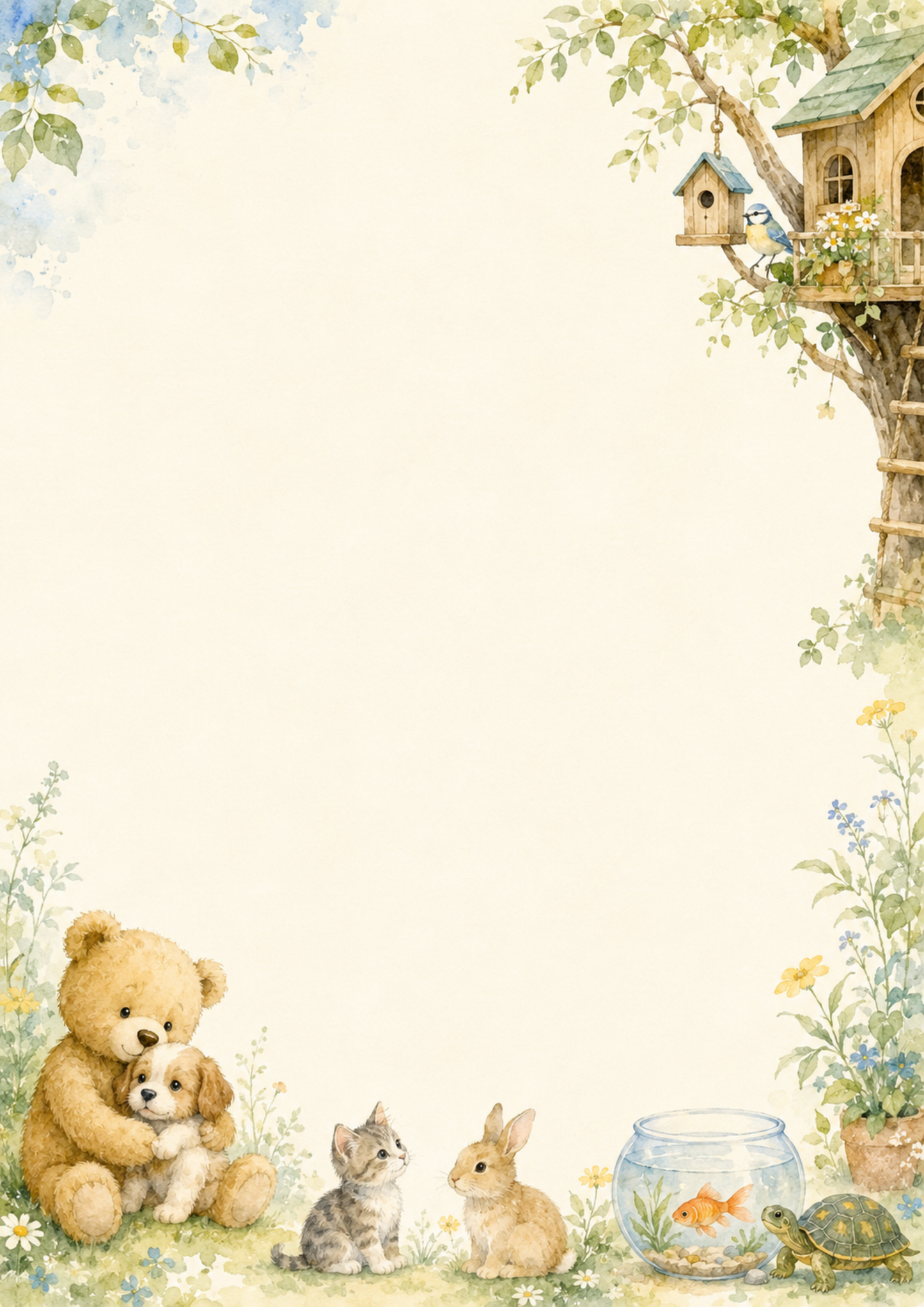 Teddy’s English Adventure – rodzina, dom, ubrania, jedzenie i zwierzęta (5 lapbooków PDF)