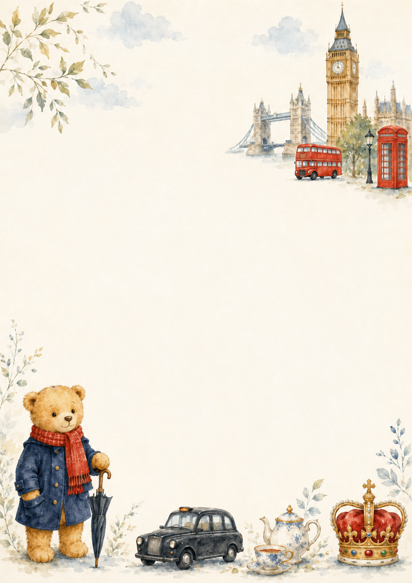 Teddy’s English Adventure – zestaw 3 lapbooków kulturowych i ekologicznych (PDF)