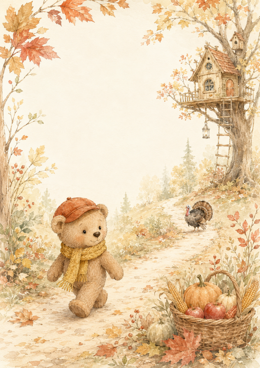 Teddy’s English Adventure – zestaw 6 lapbooków świątecznych i kulturowych (PDF)