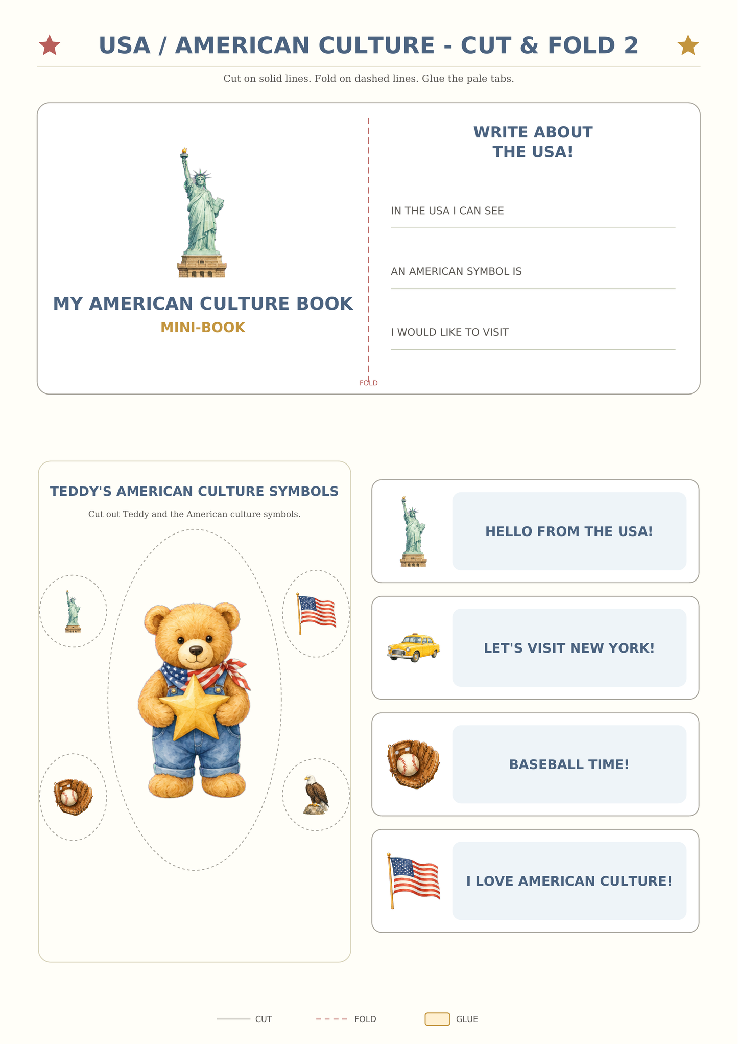 Teddy’s English Adventure – zestaw 3 lapbooków kulturowych i ekologicznych (PDF)
