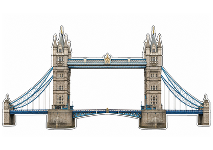 Tower Bridge – podgląd dekoracji do druku
