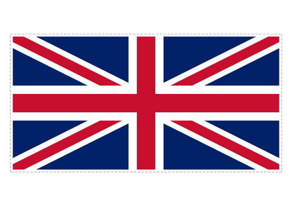 Flaga Union Jack – podgląd dekoracji do druku