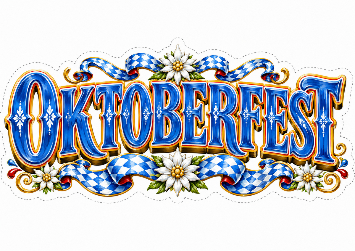 Oktoberfest – element dekoracyjny do gazetki
