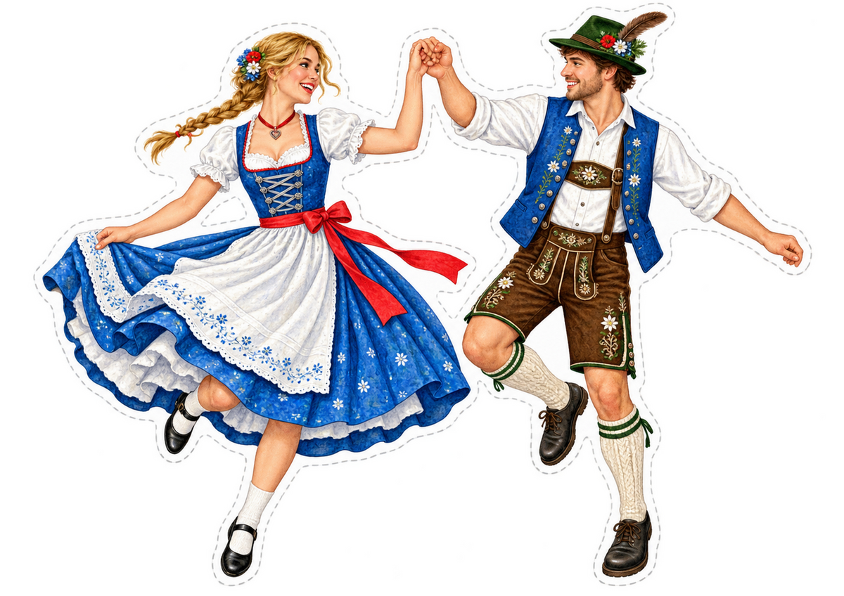 Oktoberfest – element dekoracyjny do gazetki