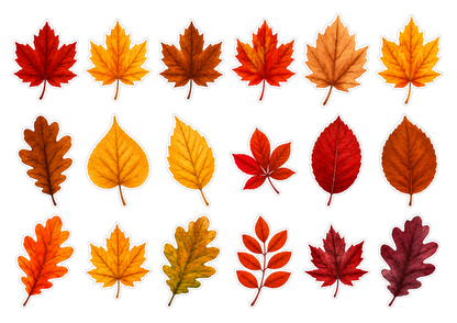 Hello Autumn – liście do druku, strona 14